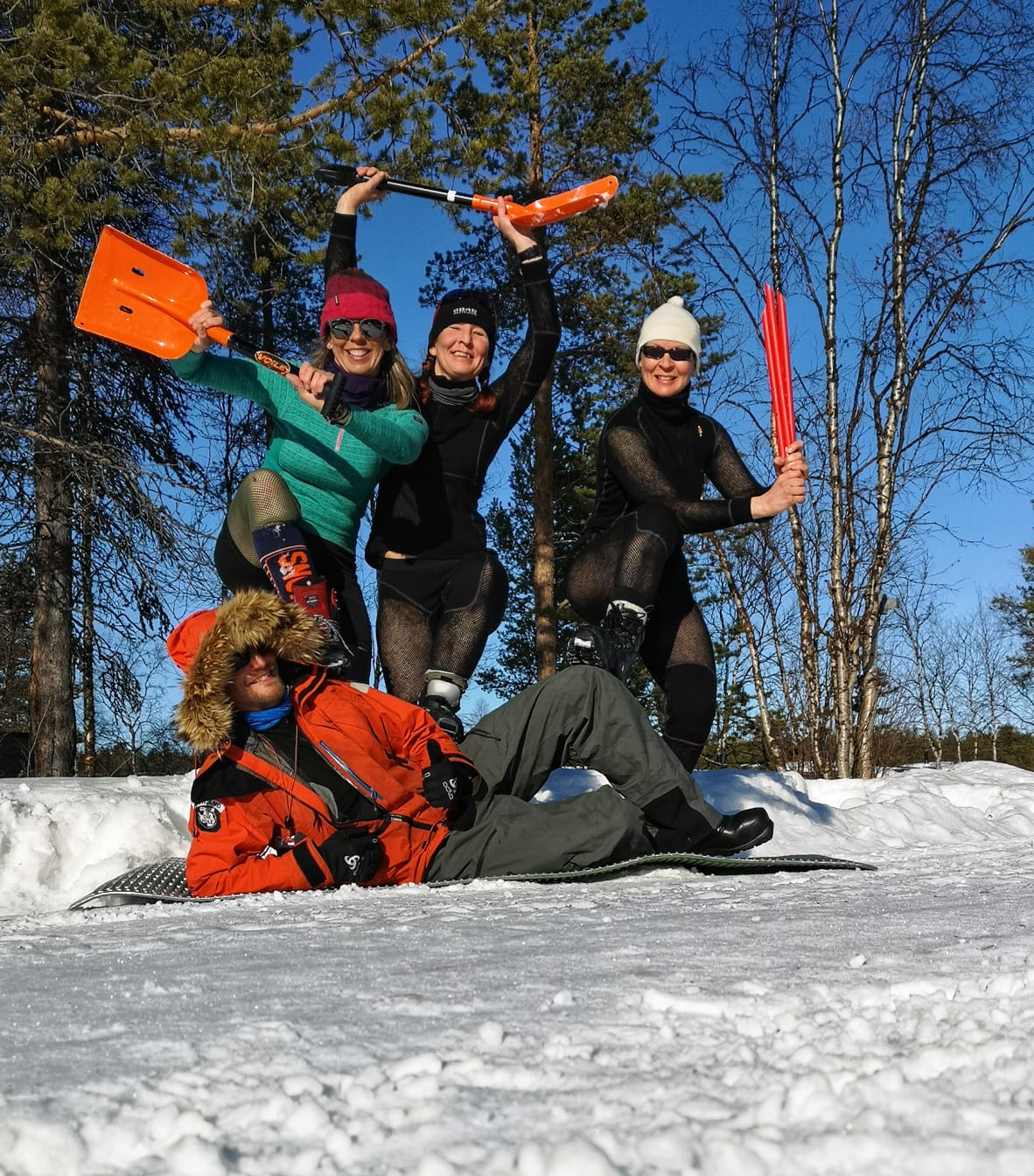 Sauna, ruoka ja huolto - Ankarat Avotunturit